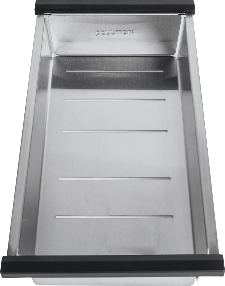 Мойка нерж. сталь NEXT-MULTI SINK 58-L UNI, PM785845-L-BS, брашированная сталь, 580х450мм, Paulmark