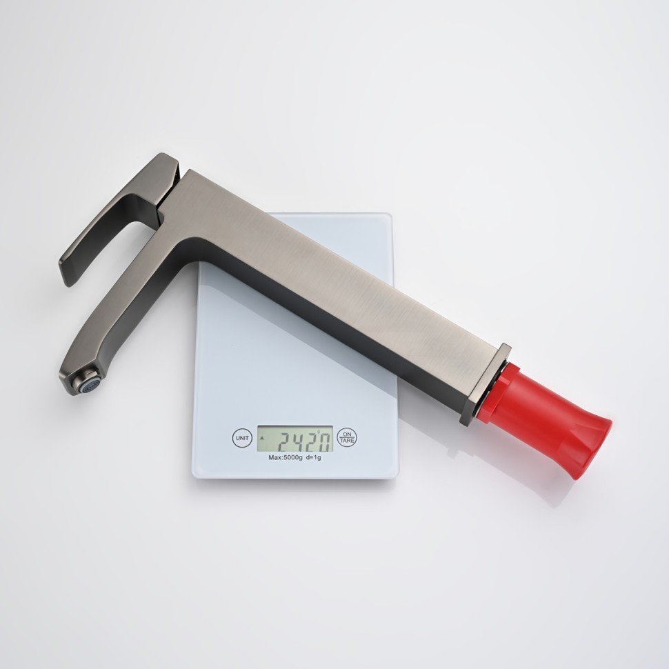 Смеситель Raglo высокий для умывальника графит