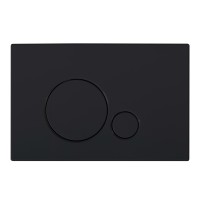 Кнопка смыва BelBagno SFERA BB017-SR-NERO.M, цвет-черный матовый Tocco Morbido