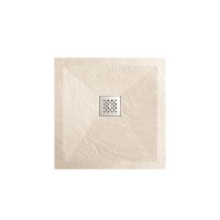 Поддон для душа из искусственного камня VST-4SR9090C, 900*900*25, бежевый