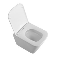 Чаша подвесного безободкового унитаза Belbagno со смывом TORNADO BelBagno AMANDA-TOR BB051CH-TOR-FC