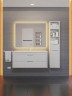 Тумба под раковину для ванной подвесная Uperwood Modul 95х44,4х55 см, белаяатовая