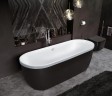 Акриловая ванна CEZARES METAURO-Central-180-80-40-W-MATT