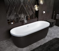 Акриловая ванна CEZARES METAURO-Central-180-80-40-W-MATT