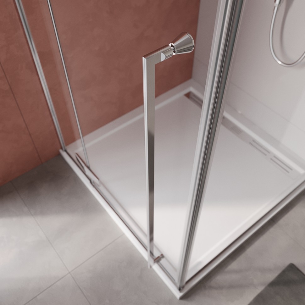 Душевой уголок Cezares LINER-AH-1-120/90-C-Cr-L