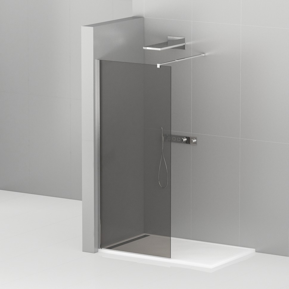 Душевая перегородка CEZARES LIBERTA-L-1-90-GR-Cr