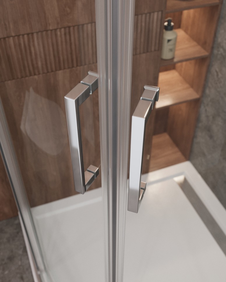 Душевой уголок CEZARES MOLVENO-R-2-90-C-Cr-IV