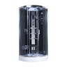 Душевая кабина Niagara Ultra NG-902-01 (100х100х220) низкий поддон(16см),стекло тонированное,5 мест
