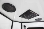Душевая кабина Niagara Premium NG-6901-01G BLACK (90х90х210) низкий поддон(16 см),черный,стекло тонированное,4 места