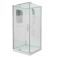 Душевая кабина Grossman Classic GR171QL (90х90х205) дверь распашная,4 места