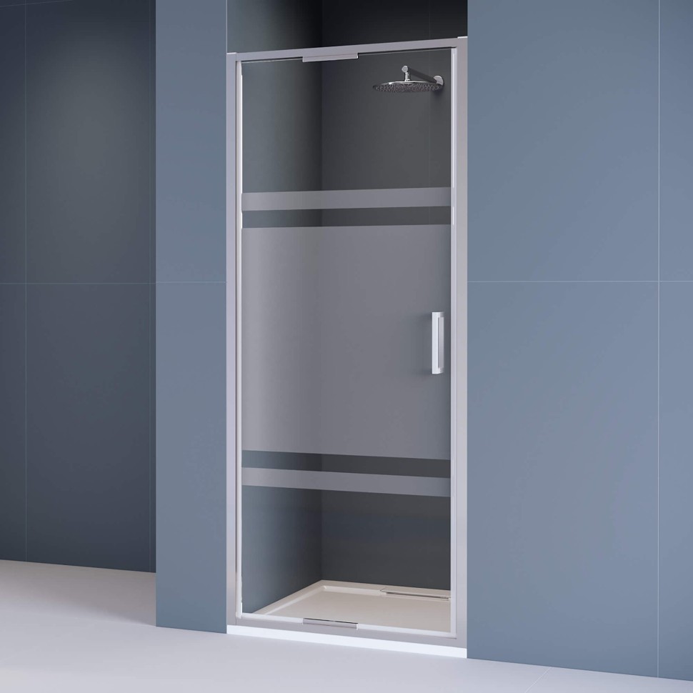 Душевая дверь RGW SV-05 (Прозрачное-Матовое-Прозрачное, 1000)