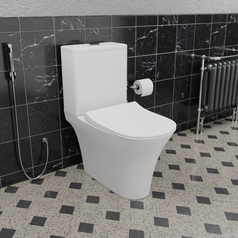 Унитаз напольный CeramaLux 1217A