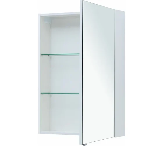 Зеркальный шкаф Aquanet Алвита New 60 Белый матовый