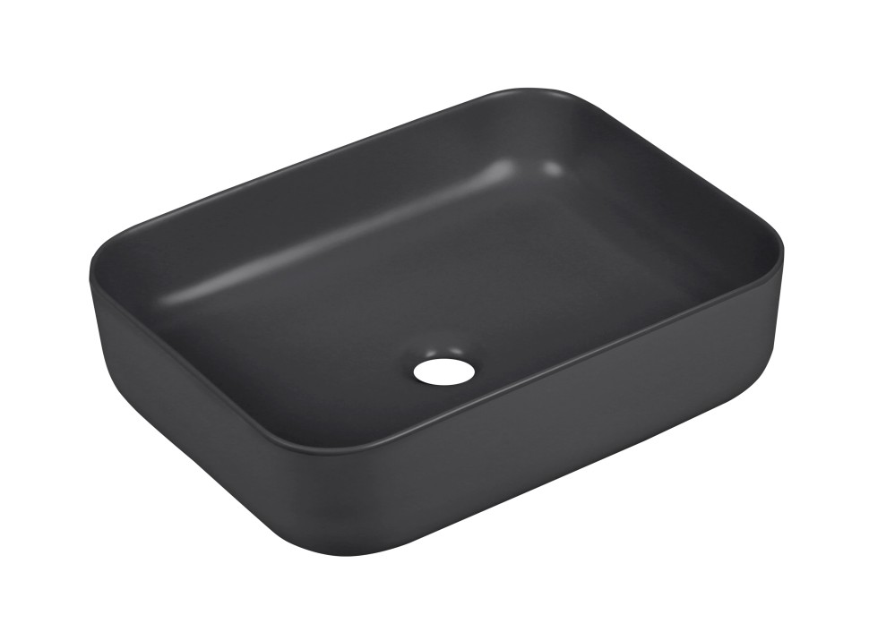 Раковина накладная MILLEAU Miel MU0084-MB (матовый чёрный)