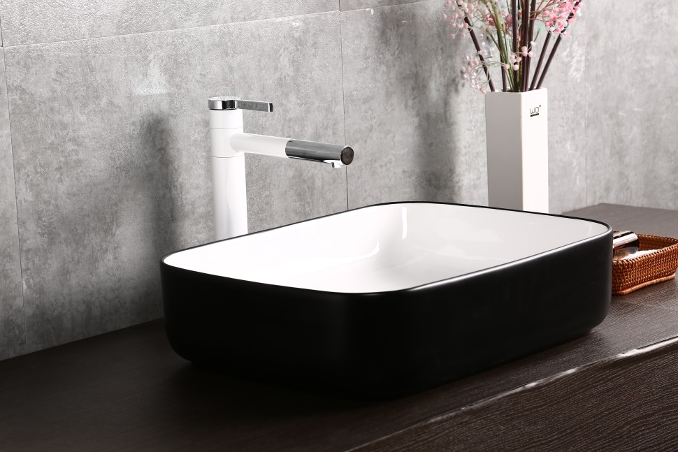 Раковина накладная MILLEAU Miel MU0084-MB (матовый чёрный)