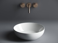 Умывальник чаша накладная круглая Element 370x370x110мм