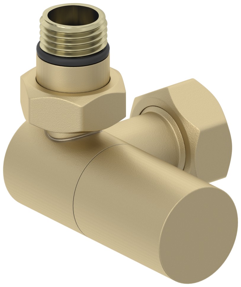 Вентиль 3D левый цилиндр (G 1/2" НР х G 3/4" НГ)