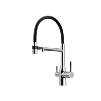 Смеситель для кухни SANCOS Garda с возможностью подключения фильтра для воды, цвет брашированный никель, арт. SC4009BN