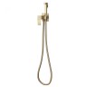 Смеситель ABBER Wasserfall AF8625G с гигиеническим душем, золото матовое