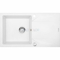 Гранитная мойка, 1-чаша с осушкой