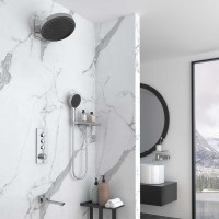 Душевой комплект VSFW-433TI3RCH встраиваемый, термостатический, трехрежимный, хром