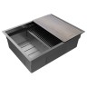 Мойка нерж. сталь NEXT-MULTI SINK 58-L UNI, PM785845-L-GM, вороненая сталь, 580х450мм, Paulmark