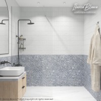 Душевая перегородка IBERICA BLANCA Mod.602 Walk In прозрачное стекло/хром 90х200см (IB602.SC.200.90)