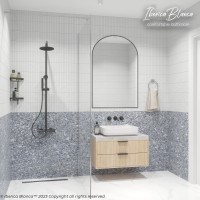 Душевая перегородка IBERICA BLANCA Mod.602 Walk In прозрачное стекло/хром 90х200см (IB602.SC.200.90)