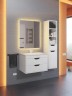 Тумба под раковину для ванной подвесная Uperwood Modul 95х44,4х55 см, белая/графит