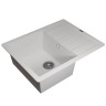 Кухонная мойка кварцевая Uperwood Quartz Premium UPD-03-01, прямоугольная, белая