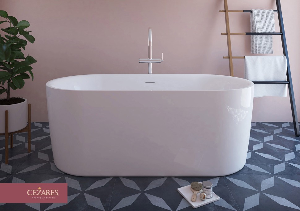 Акриловая ванна CEZARES METAURO-INT-Central-180-80-60