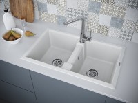 Мойка TANDEM 80/2, IT-GRANIT, PM238150-GR, серый, 810х500 мм, Paulmark