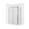 Душевое ограждение Ambassador Intense 110021101IX-90IX (120х90х200) прямоугольник,хром,стекло прозрачное,раздвижная,2 места