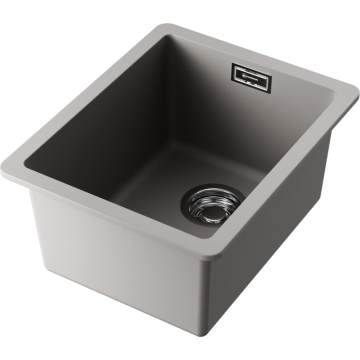 Кухонная мойка Omoikiri Kata 34-U-GR Artgranit/leningrad grey
