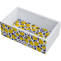 Кухонная мойка Omoikiri Mikura 76-Lemon Natceramic/белый