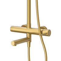 Душевая стойка со смесителем и изливом CEZARES RELAX-CVD-BORO