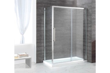 Универсальная боковая панель CEZARES LUX-SOFT-W-100-FIX-C-Cr-IV