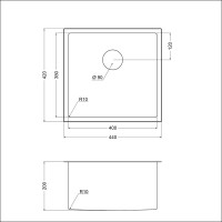 Мойка EMAR EMB-131 EMB-131 PVD Nano Golden