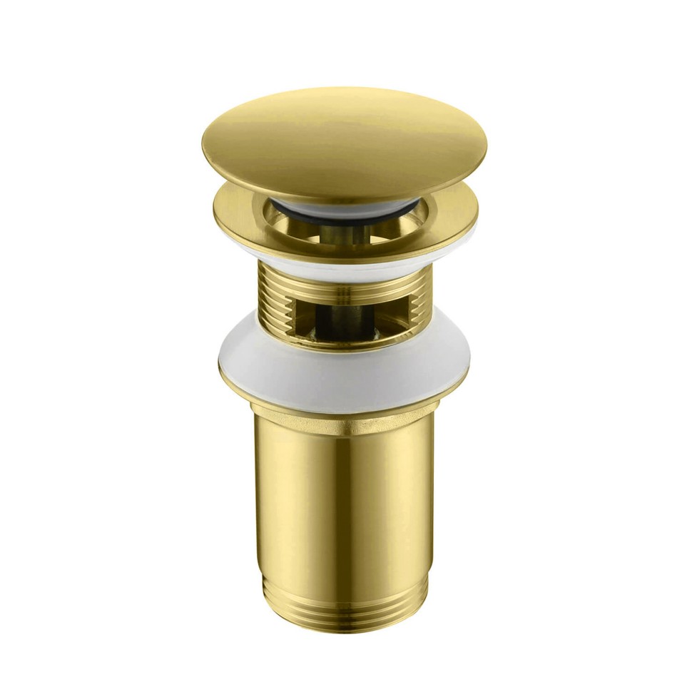 Донный клапан Timo 8011/20 золото шлифованное