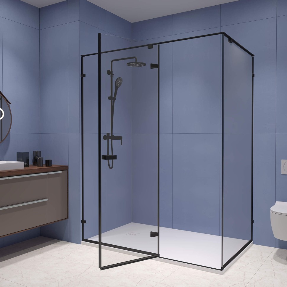 Душевой уголок RGW SV-040B (Прозрачное, 1200x800)