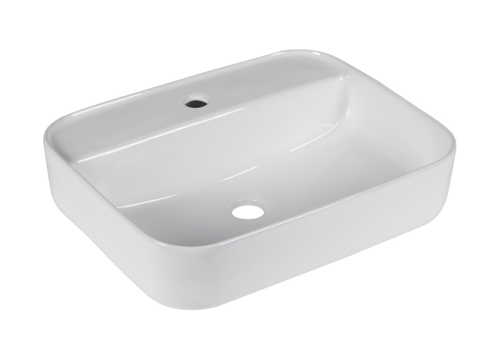 Раковина накладная MILLEAU Miel MU0084B-GW (белый глянец)