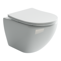 Подвесной унитаз Metropol Rimless белый