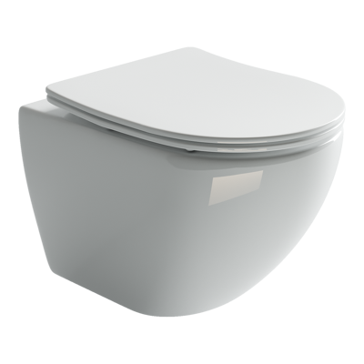 Подвесной унитаз Metropol Rimless белый