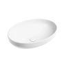 Умывальник чаша накладная овальная (цвет Белый Матовый) Element 502x363x145мм