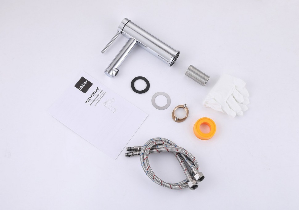 Смеситель ABBER Emotion AF8810 для раковины, хром