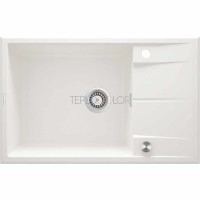 Гранитная мойка, 1-чаша с осушкой