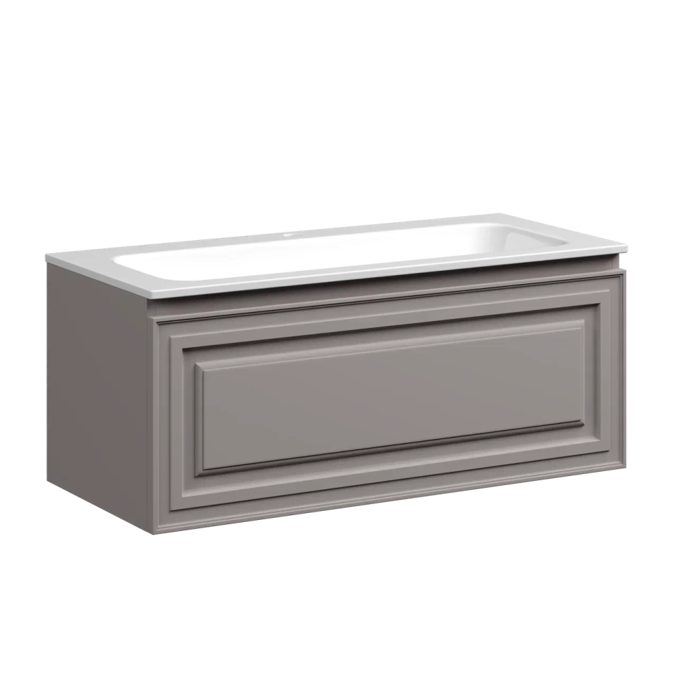 Тумба подвесная SANCOS Very 995х445х406, c одним ящиком оснащенным доводчиками, Doha Soft , арт.VR100SM