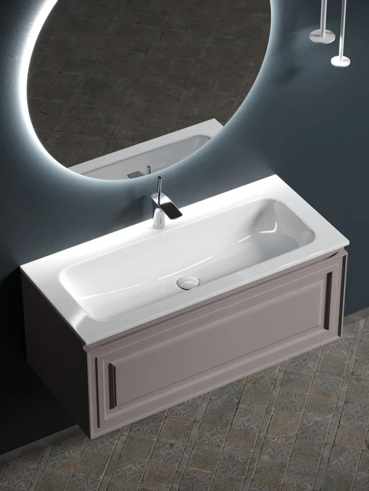 Тумба подвесная SANCOS Very 995х445х406, c одним ящиком оснащенным доводчиками, Doha Soft , арт.VR100SM