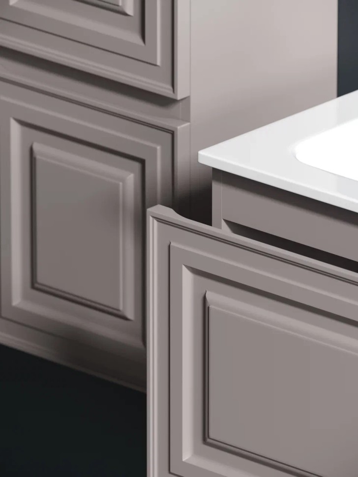 Тумба подвесная SANCOS Very 995х445х406, c одним ящиком оснащенным доводчиками, Doha Soft , арт.VR100SM