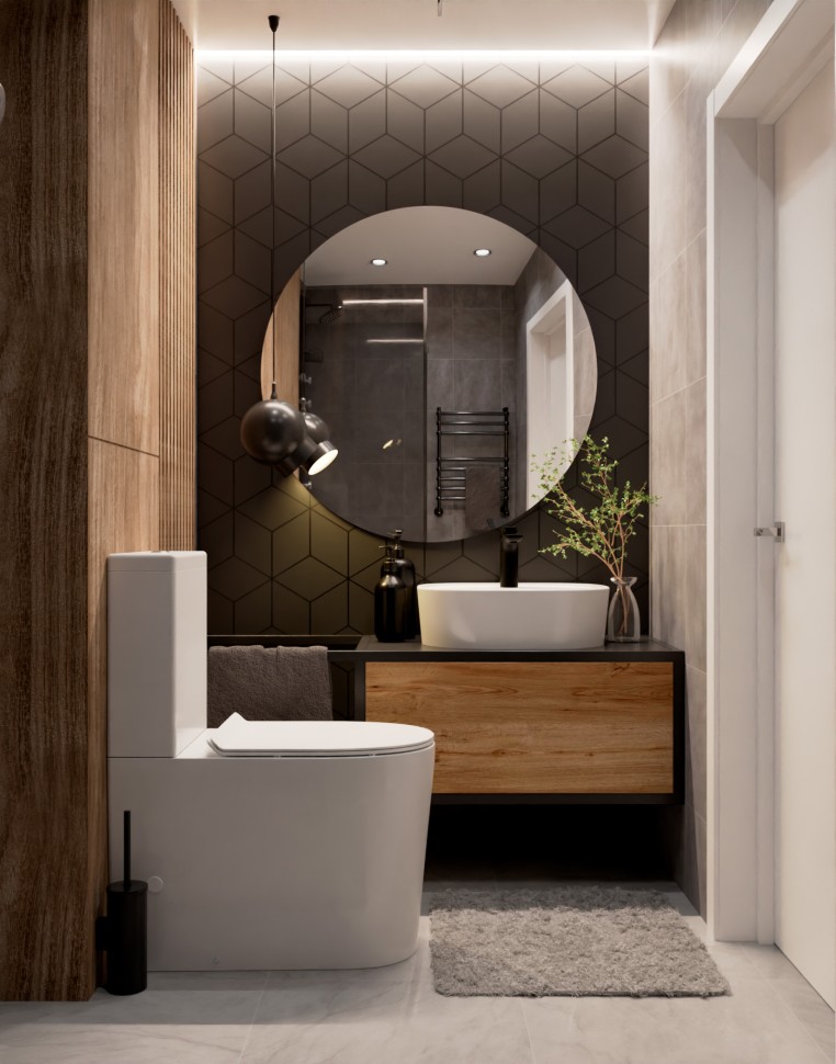 AQM1001 Унитаз напольный Rimless c сиденьем SoftClose, горизонтальный выпуск. 670x360x445мм